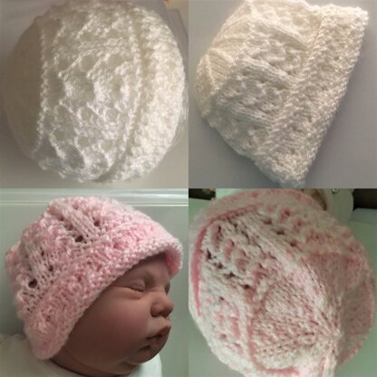 Baby hat knitting