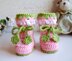 Blossom Baby Booties