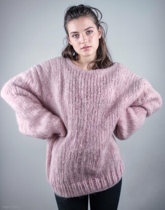 Chunky knit pullover