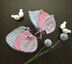 Mia Baby Girl Bib & Bonnet Set N 480