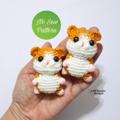 No Sew Hamster Amigurumi