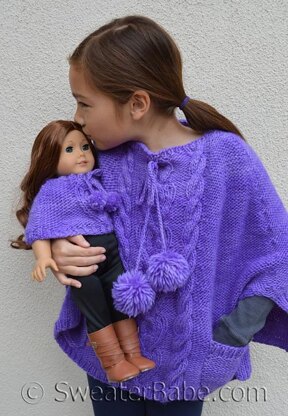 #179D Stolen Hearts Doll Poncho