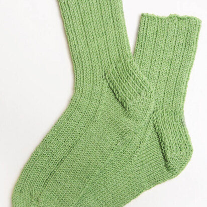 Ribbed Socks For Kids in Spud & Chloe Fine - Downloadable PDF