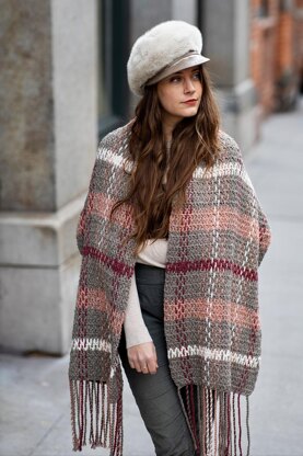 Rosebridge Plaid Blanket Scarf