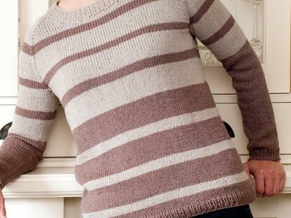 Nele - Top down raglan sweater