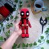 Deadpool amigurumi pattern (big and chibi version)