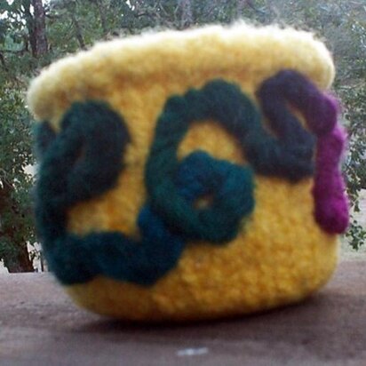 Snippets Catcher Felted Bowl