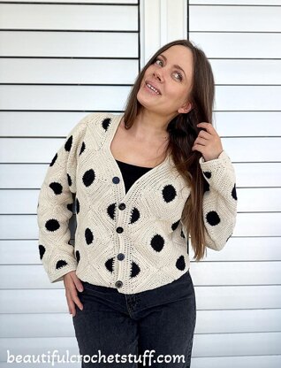 Polka Dot Cardigan