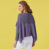 1229 Congaree - Poncho Knitting Pattern for Women in Valley Yarns Huntington Splash