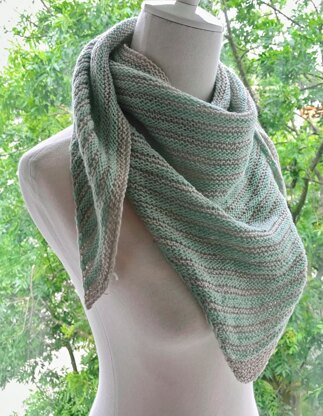 Simple garden shawl