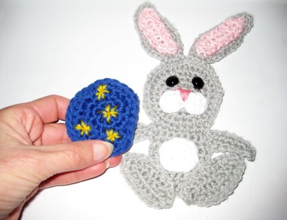 Easter bunny applique