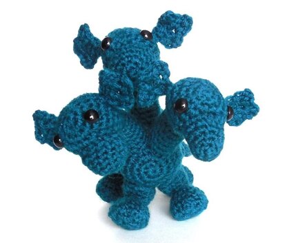 Hydra/Dragon Amigurumi/Plush Toy