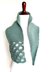 Asymmetric Keyhole Shell Scarf
