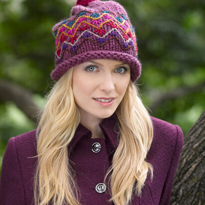 Slouch Hat in Lion Brand Wool-Ease Thick & Quick - L32108C