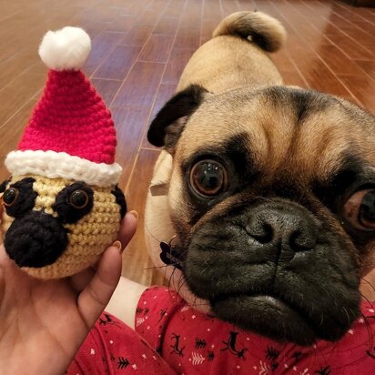 Pug Ornament