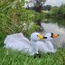 Knitted Whooper Swan