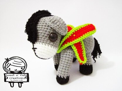 Amigurumi Deleanah the Donkey