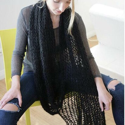 Paris Wrap - knitting pattern