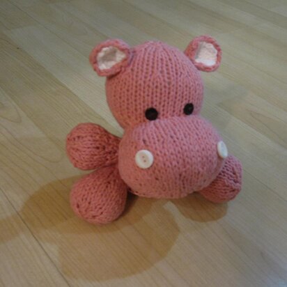 Knitkinz Hippo for Your Office