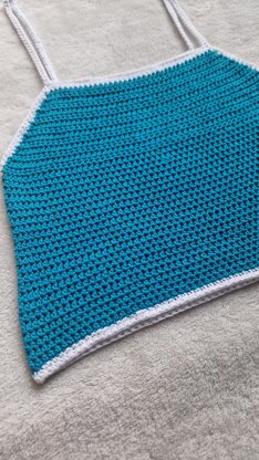 Racerfront Tank Top Crochet Pattern