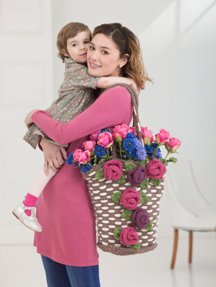 Mother's Day Knit Bag in Lion Brand Wool-Ease Thick & Quick - L40164