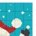Santa Claus Christmas Blanket C2C Merry X-Mas Throw C2C CROCHET PATTERN