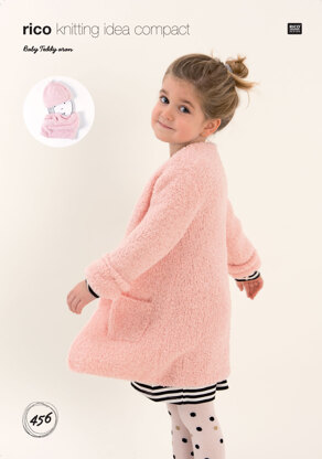 Coat, Hat and Loop in Rico Baby Teddy Aran - 456 - Downloadable PDF