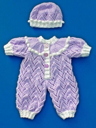 P69 V-Stitch Jumpsuit and Hat