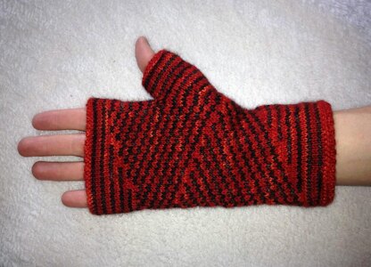 Endless Stripes Fingerless