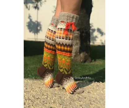 Autumn Knee Socks