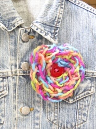 Buttonbag Finger Knitting Kit