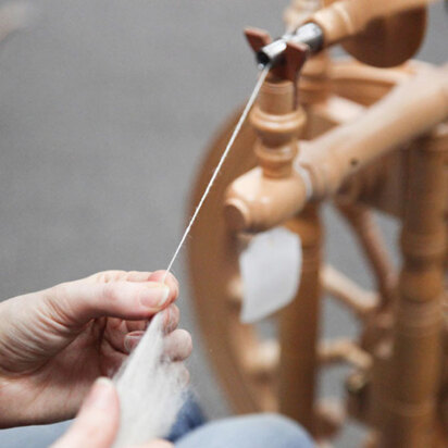 WEBS Introduction to Handspinning on a Wheel I, Section 2 - IP