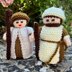 Nativity Shepherd Dolls Knitting Pattern - Toy Knitting Pattern