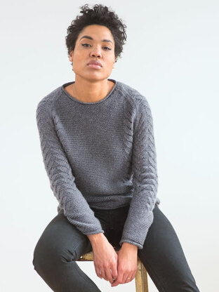 Adara Jumper in Berroco Lucca - Downloadable PDF