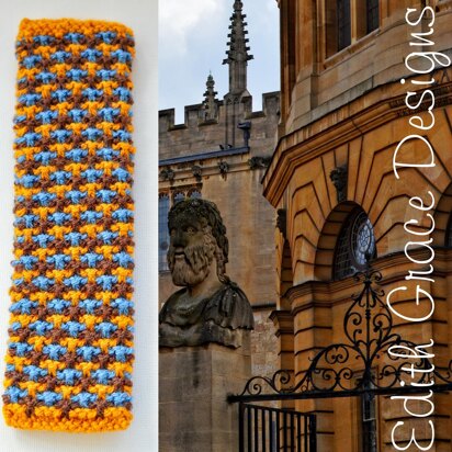 Oxford Textured Tweed Bookmark Knitting Pattern - Free Knitting Pattern