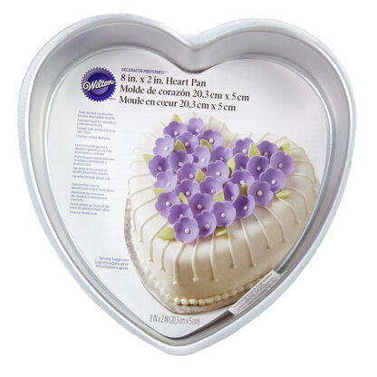 Wilton Decorator Preferred Heart Cake Pan, 8-Inch