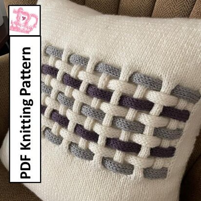 Warp and Weft Woven Pillow