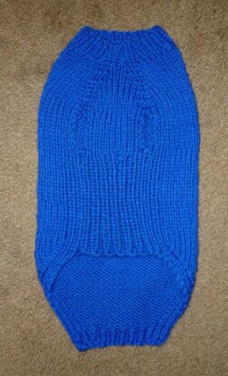 Neckdown Custom-Fit Dog Sweater