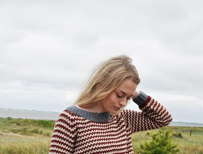 Zigzag sweater adult
