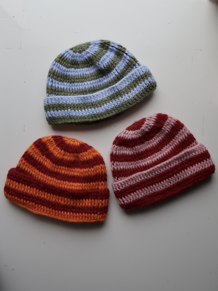 leinwande ラインヴァンド　Mix Yarn Crochet Hat Mix Yarn Crochet Hat/Yellow | leinwände | ラインヴァンドの公式