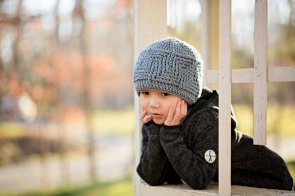 Textured Chevron Beanie