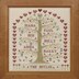 Historical Sampler Company My Family Tree - Natural Cross Stitch Kit - 27cm x 29cm