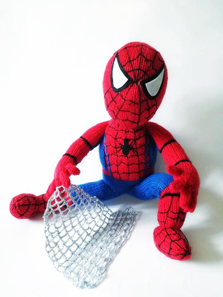 Spider-Man Knitting pattern by MamaKlaraToys LoveCrafts