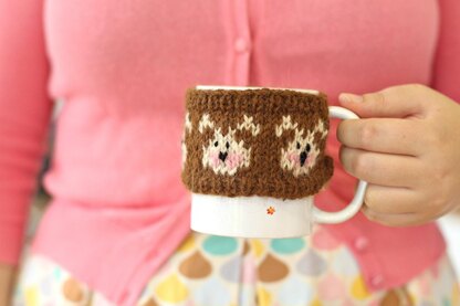 Marshmallow Bunny Mug Cosy