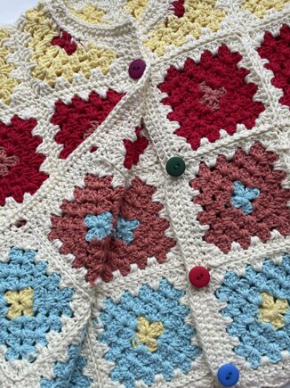 Granny Square Cardi #3