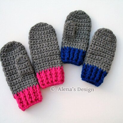 Childrens Mittens - Abby