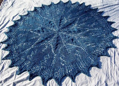 Colleen's Cover (blanket or circle shawl)