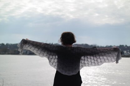 Storm Clouds Shawl