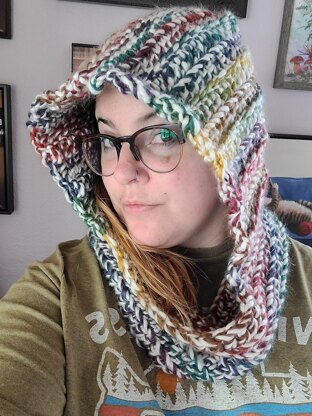 Cuddled Up Hooded Cowl