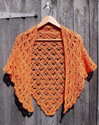 Lacy Triangular Shawl